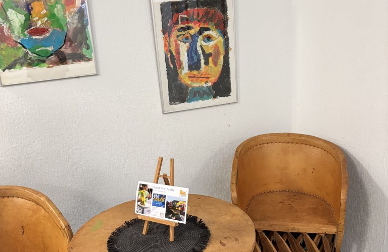 Besuch beim Kunstverein