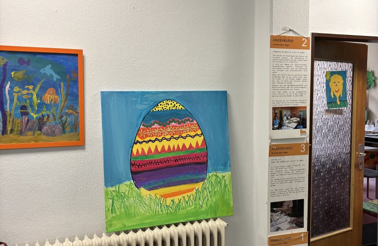 Besuch beim Kunstverein