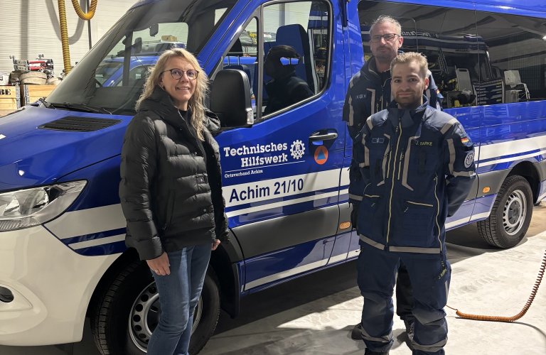 Besuch beim THW OV Achim