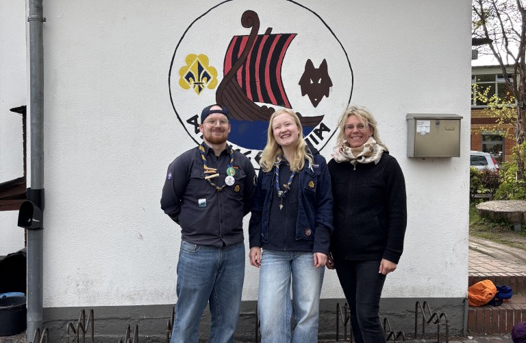 Zu Besuch bei den Pfadfindern 
