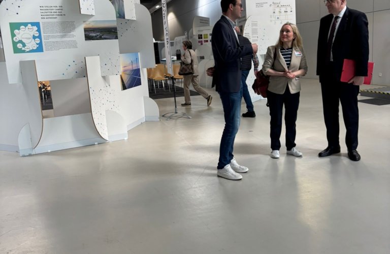 Zu Besuch im Wasserstoff Campus in Salzgitter