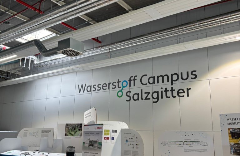 Zu Besuch im Wasserstoff Campus in Salzgitter