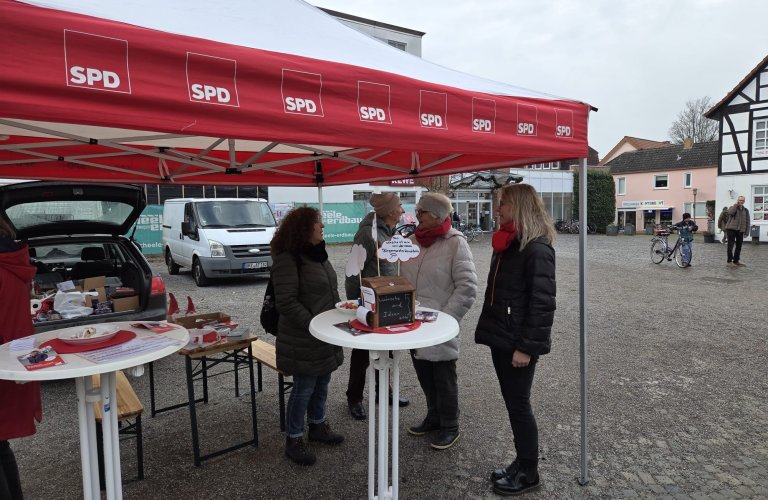 Wunschbox auf dem Achimer Wochenmarkt