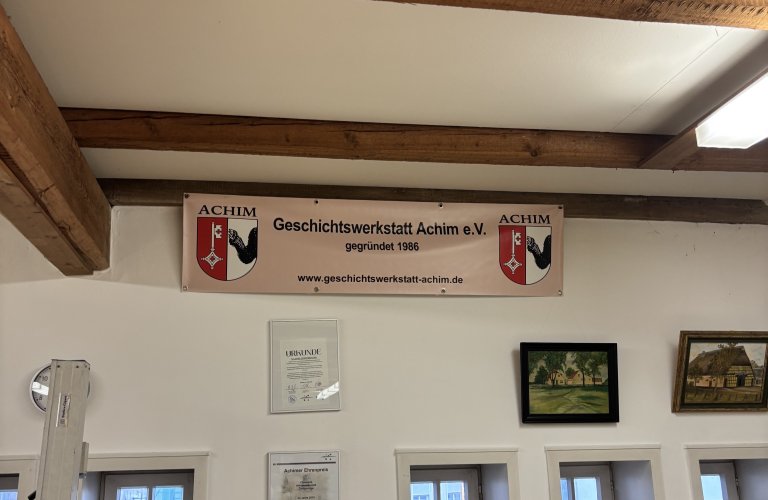 Besuch bei der Achimer Geschichtswerkstatt